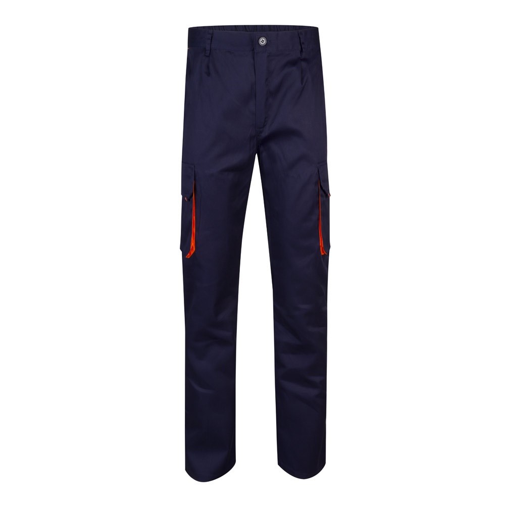 marineblau, orange