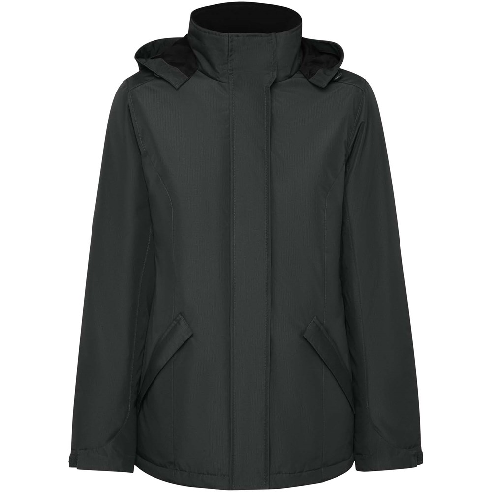 America wattierter Parka für Damen - dunkelblei