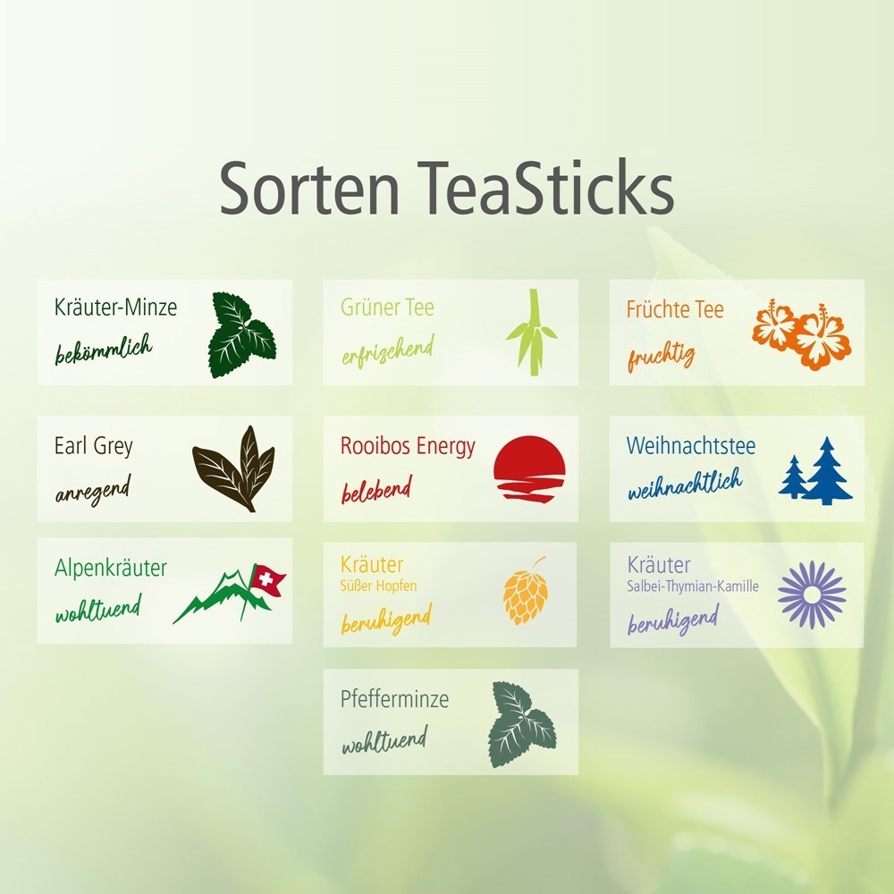 TeaStick - Pfefferminze - Individ. Design TeaStick - Pfefferminze - Individ. Design