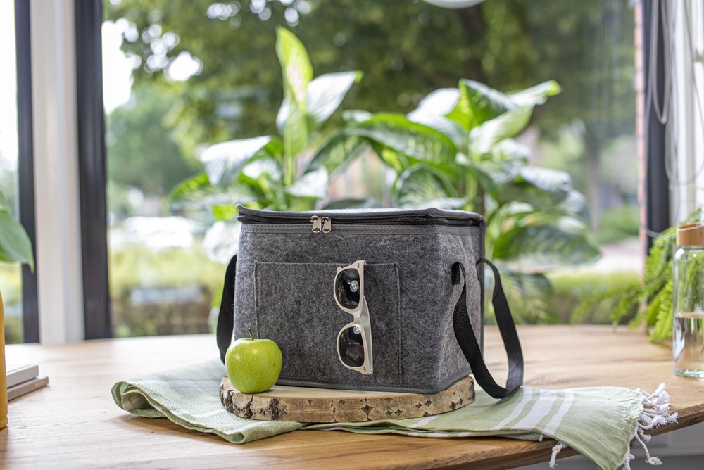 Kühltasche Mason | Recycelter Filz | Aluminiumfolien-Innenfutter