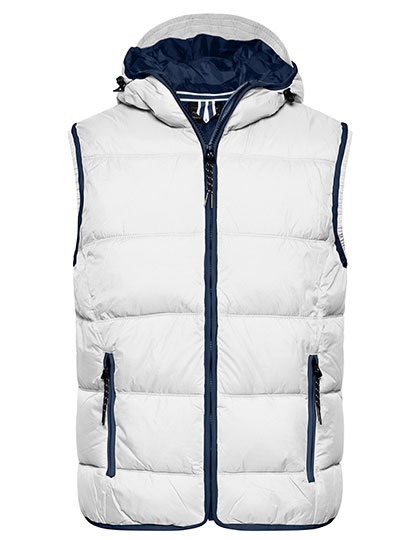 Daiber - Men´s Maritime Vest - White, Navy