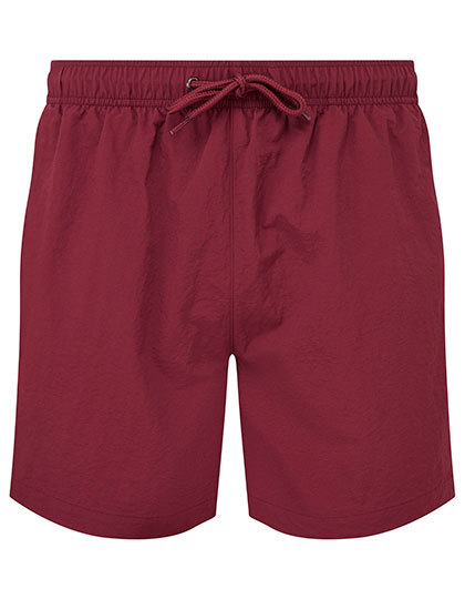 Asquith & Fox - Men´s Swim Shorts - Burgundy, Burgundy