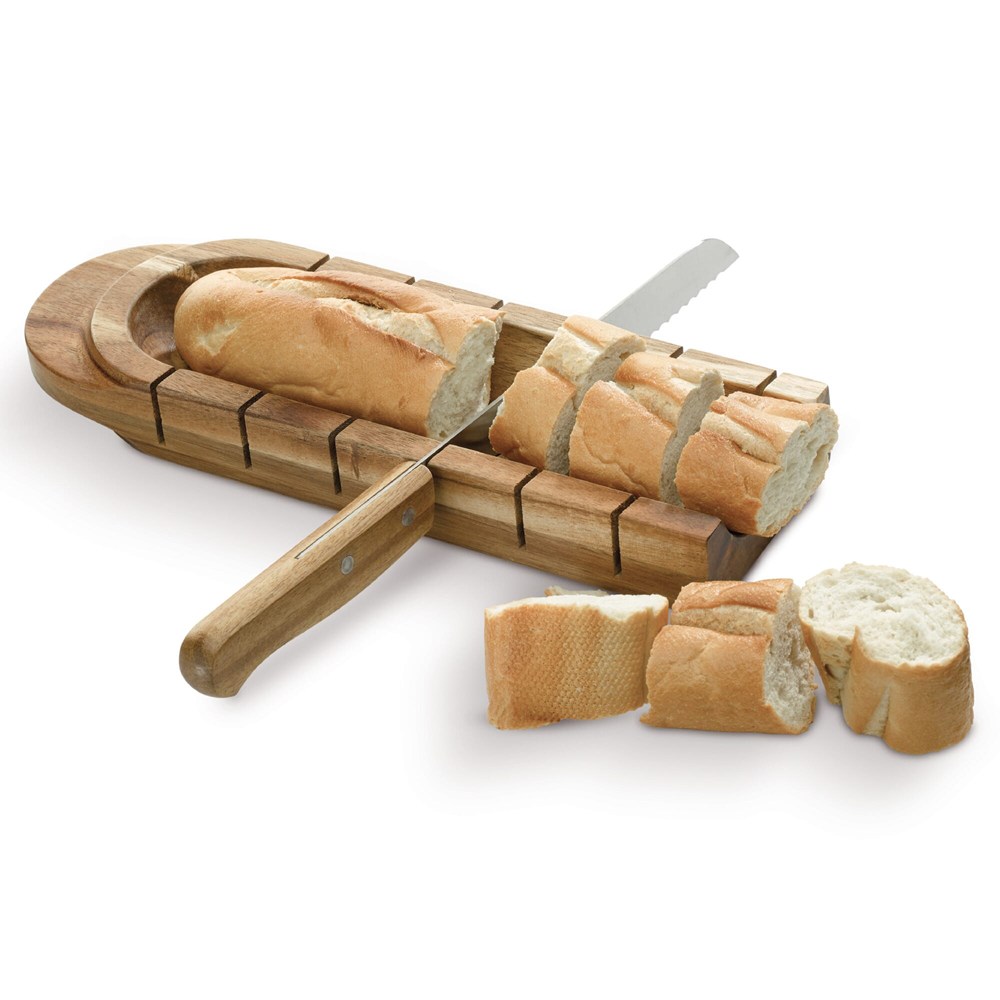 Brotbrett mit Messer